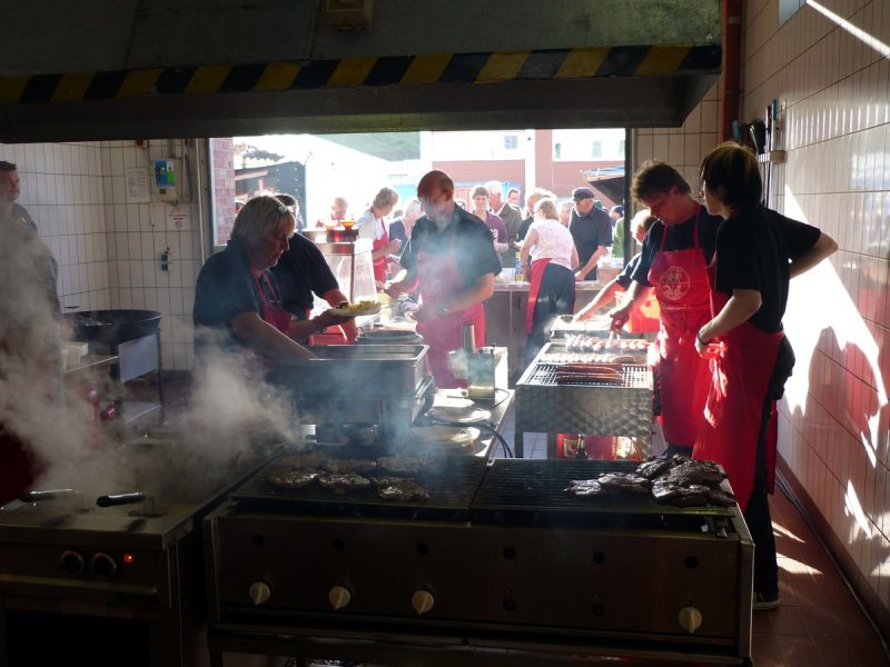 Bilder vom Fest der Freiwilligen Feuerwehr Helgoland am 17.7.