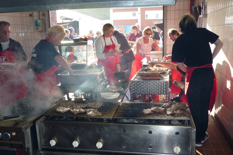Bilder vom Fest der Freiwilligen Feuerwehr Helgoland am 17.7.