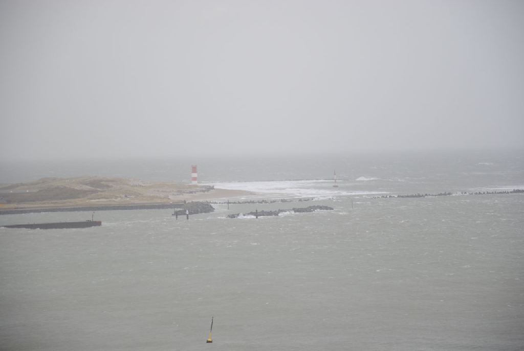 der Sturm am 12.11.2010 auf Helgoland.
