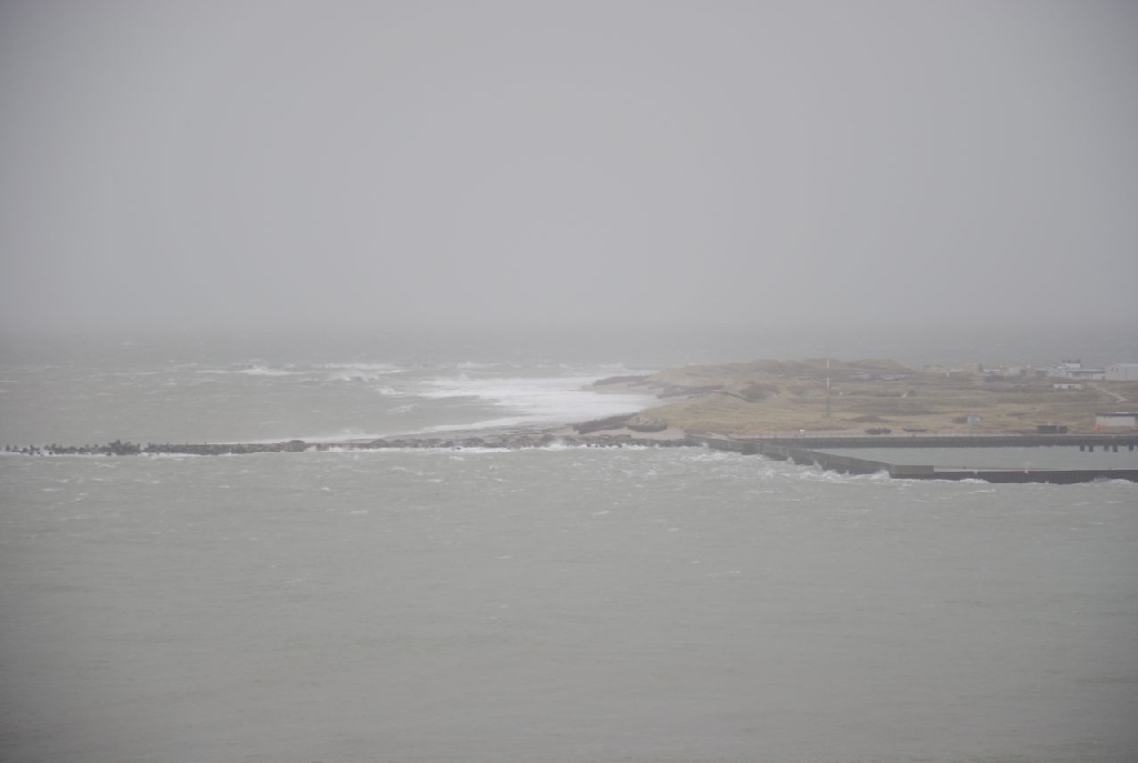 der Sturm am 12.11.2010 auf Helgoland.