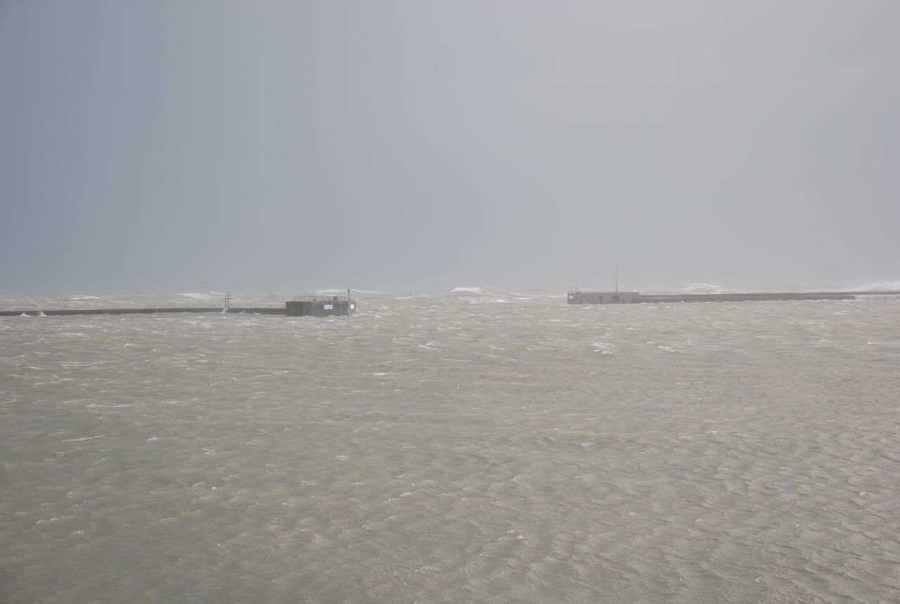 der Sturm am 12.11.2010 auf Helgoland.