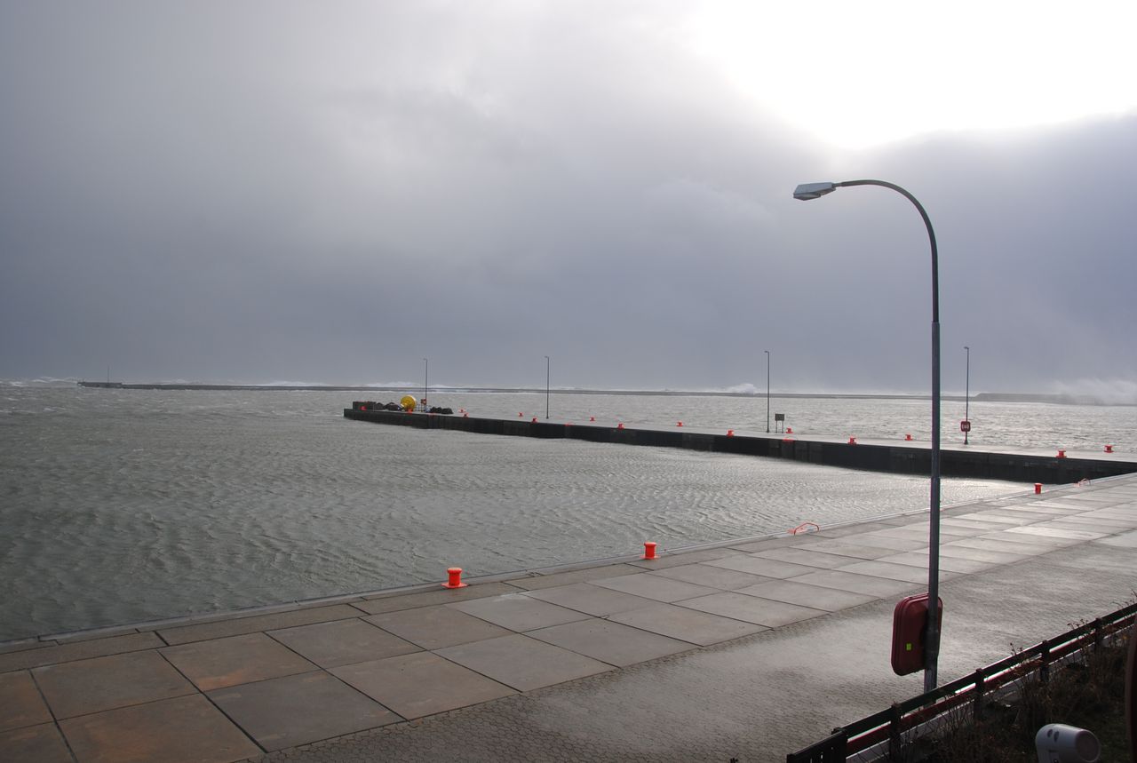 der Sturm am 12.11.2010 auf Helgoland.