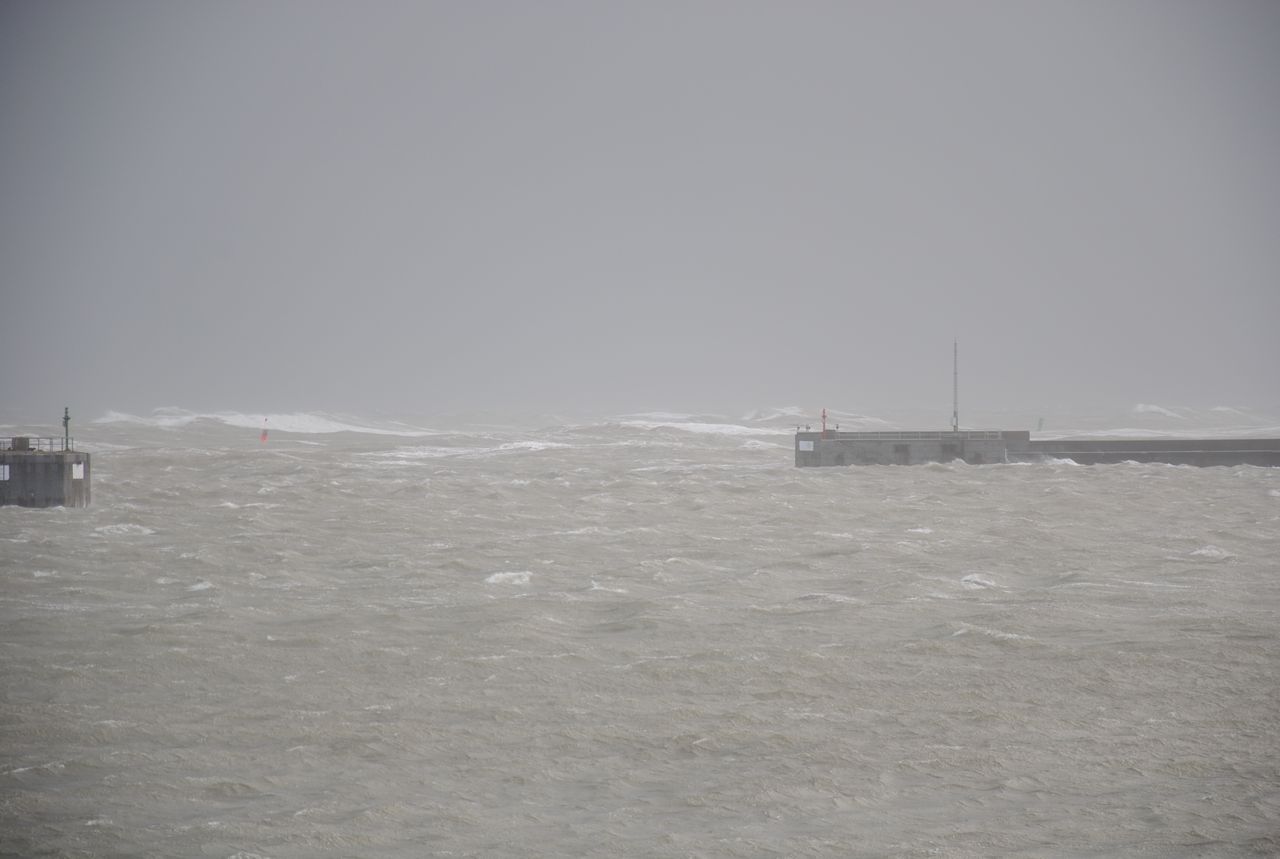 der Sturm am 12.11.2010 auf Helgoland.