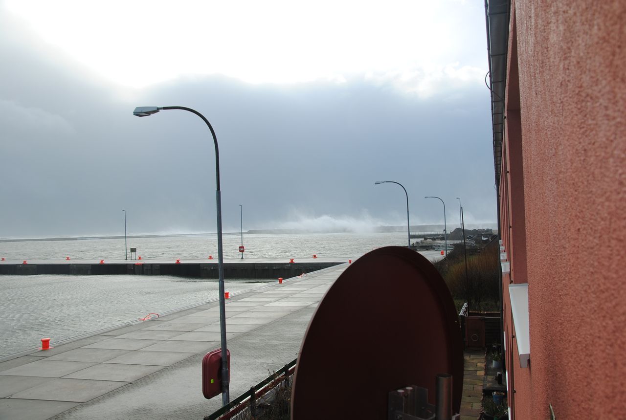 der Sturm am 12.11.2010 auf Helgoland.