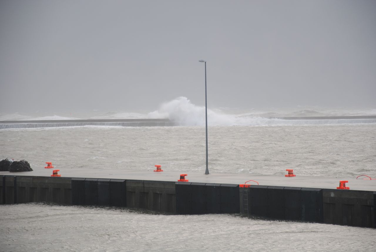 der Sturm am 12.11.2010 auf Helgoland.