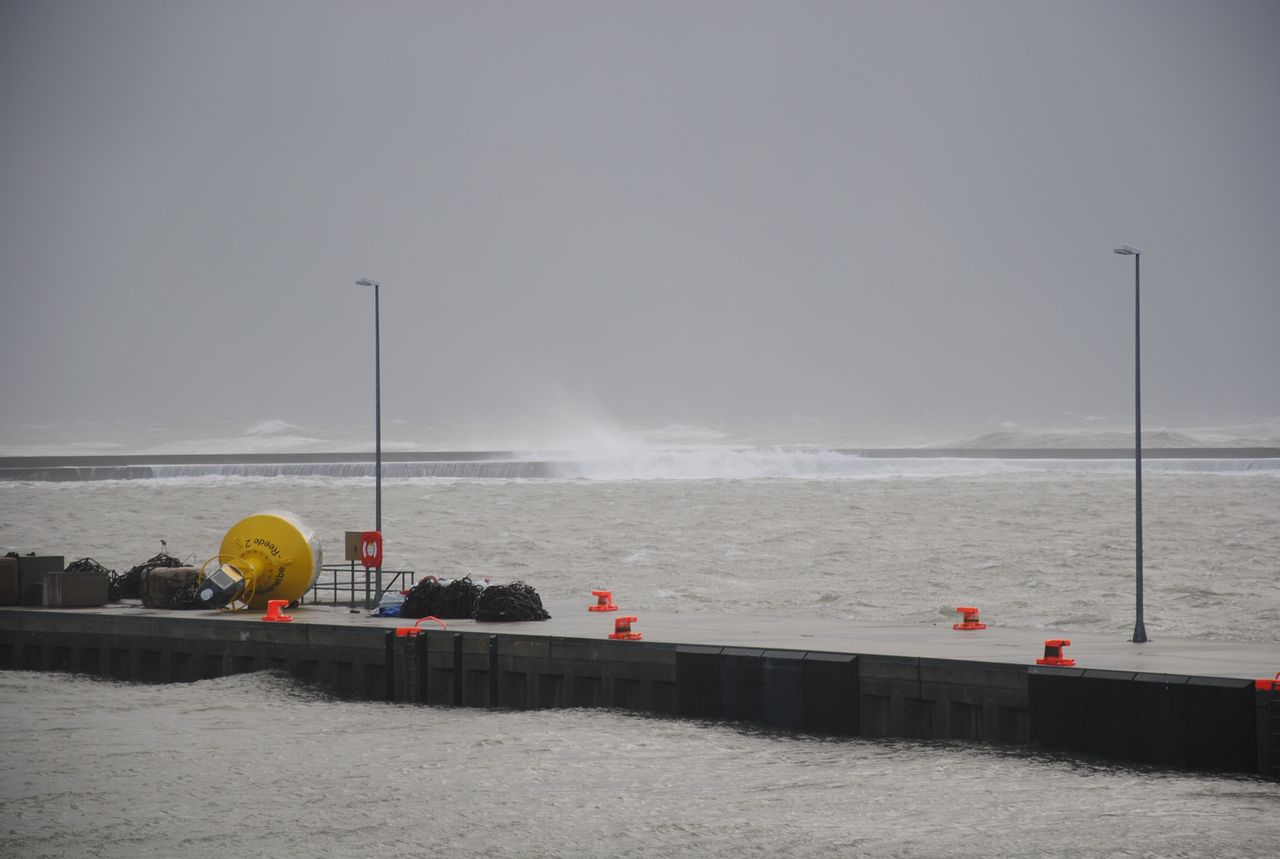 der Sturm am 12.11.2010 auf Helgoland.