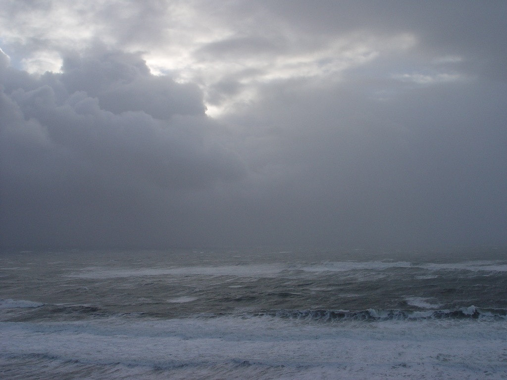der Sturm am 12.11.2010 auf Helgoland.