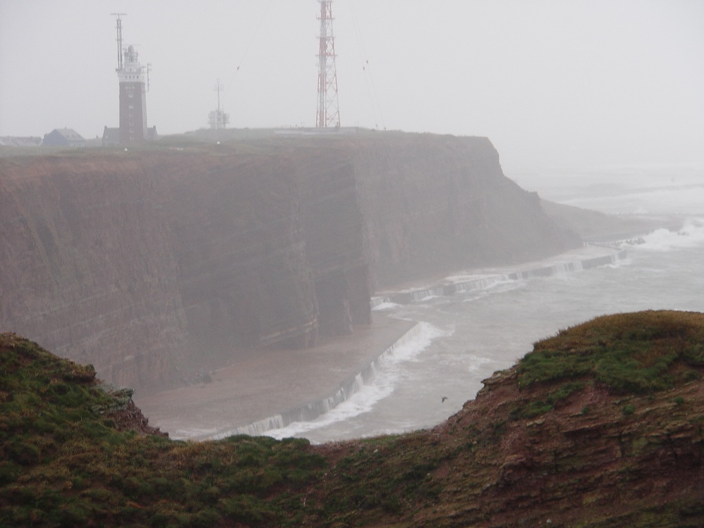 der Sturm am 12.11.2010 auf Helgoland.