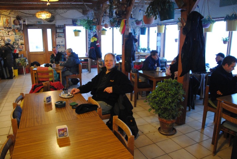 Innennansicht des D&uuml;nenrestaurants.
