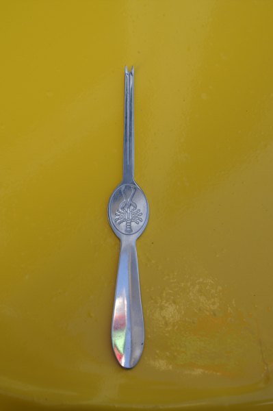 Eine Hummergabel