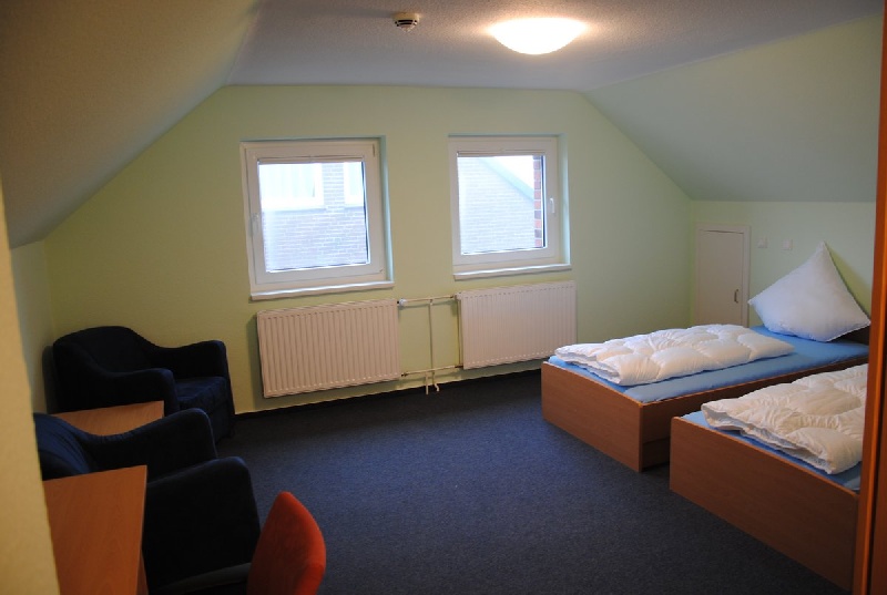 Innenansichten Arthur-Hagmeier-Haus auf Helgoland im Oberland.