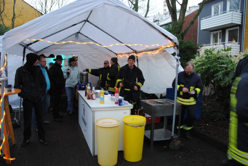 Die Informationsveranstaltung der Freiwilligen Feuerwehr Helgoland.