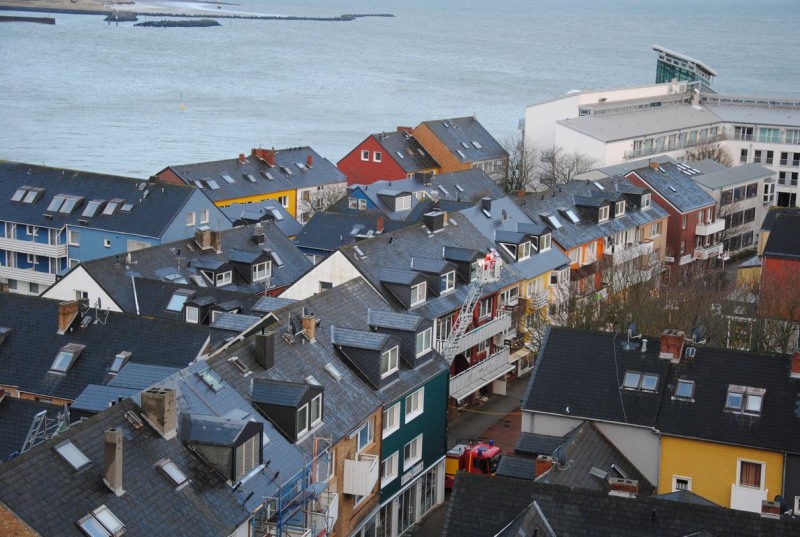 Die Informationsveranstaltung der Freiwilligen Feuerwehr Helgoland.