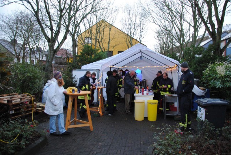 Die Informationsveranstaltung der Freiwilligen Feuerwehr Helgoland.