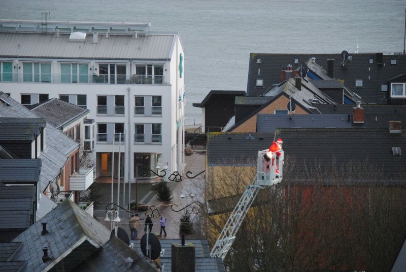 Die Informationsveranstaltung der Freiwilligen Feuerwehr Helgoland.