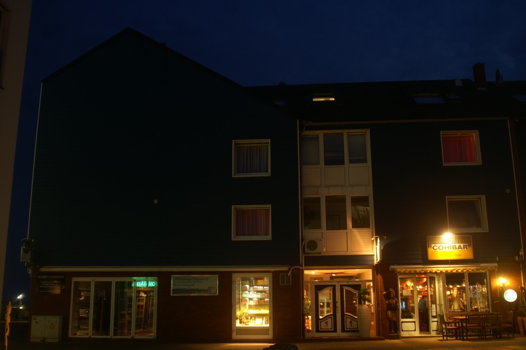 Das Seehotel auf Helgoland.