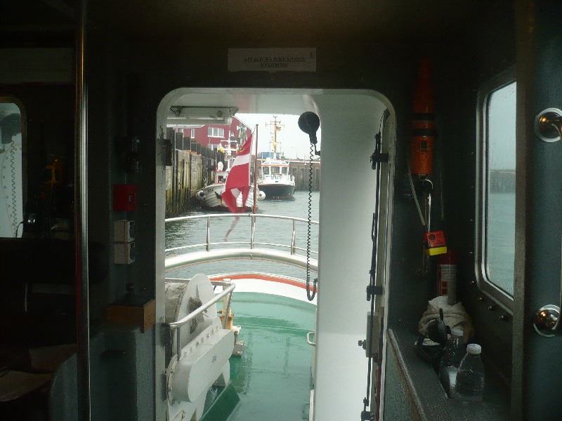 Seenotübung vor Helgoland.