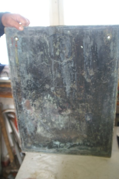 Die Gedenktafel für Jacob Andresen Siemens.