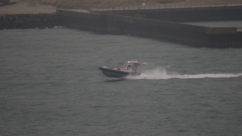 Das neue Tochterboot des Seenotrettungskreuzers Hermann Marwede.
