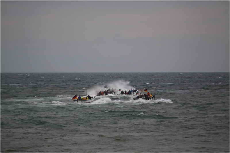 Bilder der Börtebootregatta.