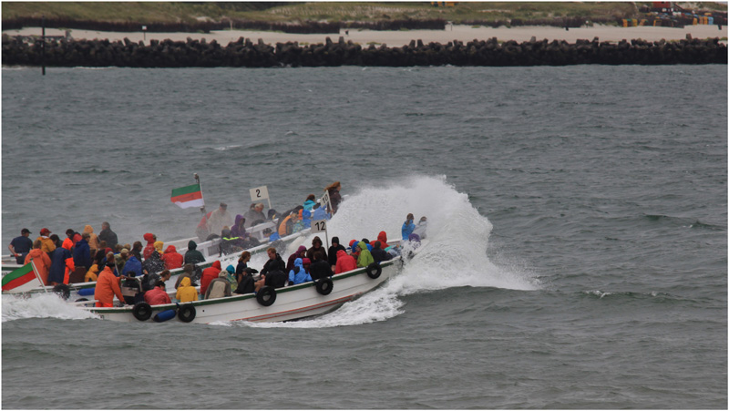 Bilder der Börtebootregatta.