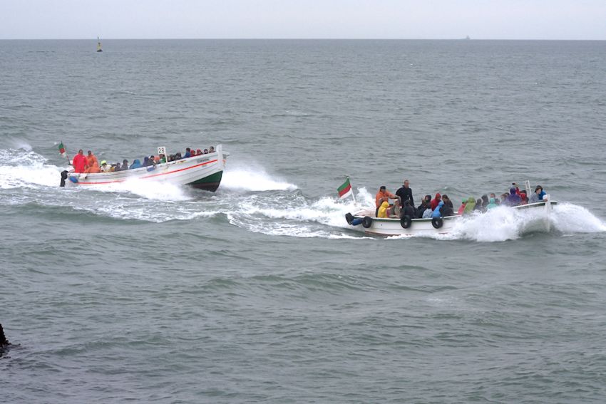 Bilder der Börtebootregatta.