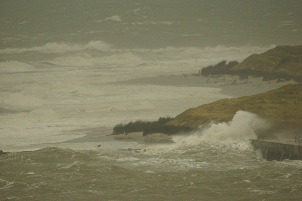 Sturmbilder vom Sturm am 22.10.2014 auf Helgoland.