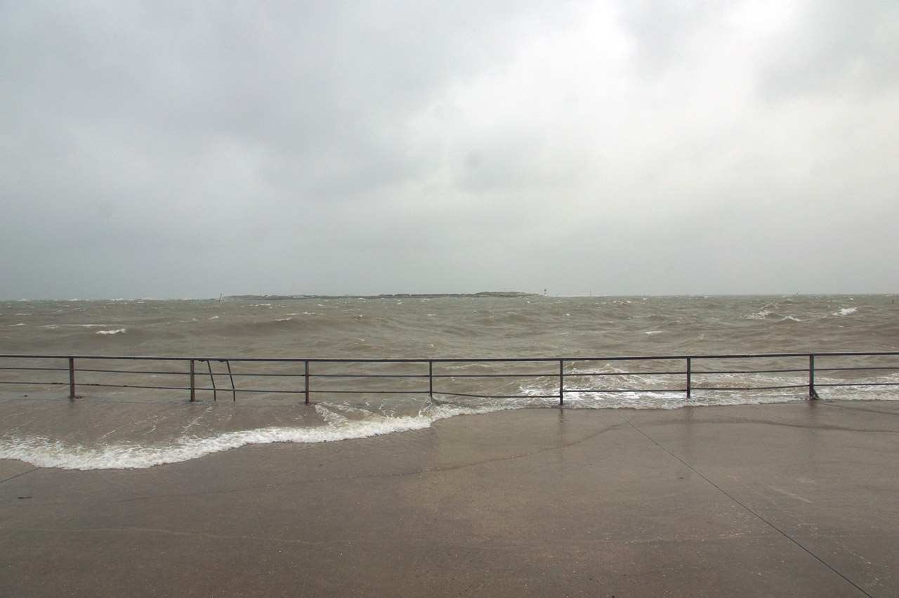 Sturmbilder vom Sturm am 22.10.2014 auf Helgoland.