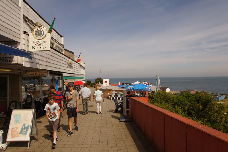 Cafe Krebs auf Helgoland.