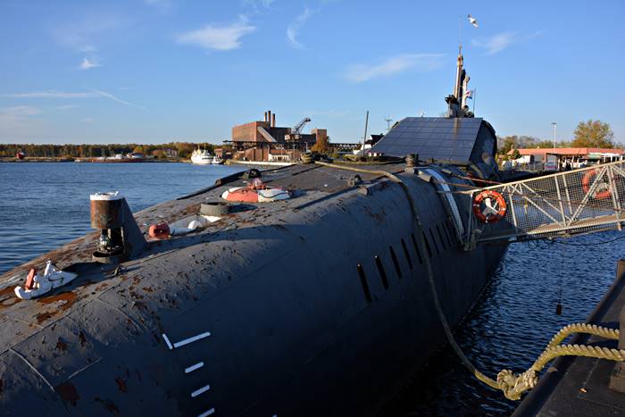 Die Kloar Kimming im Hafen von Peenemünde.
