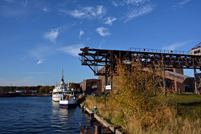 Die Kloar Kimming im Hafen von Peenemünde.