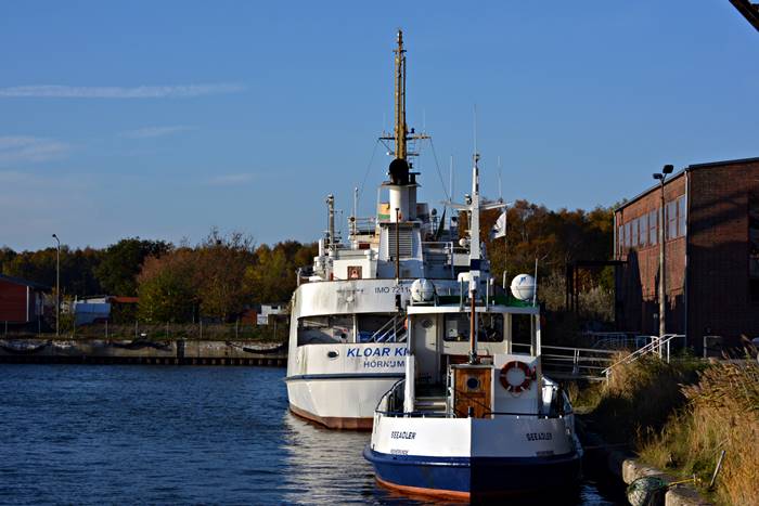 Die Kloar Kimming im Hafen von Peenemünde.