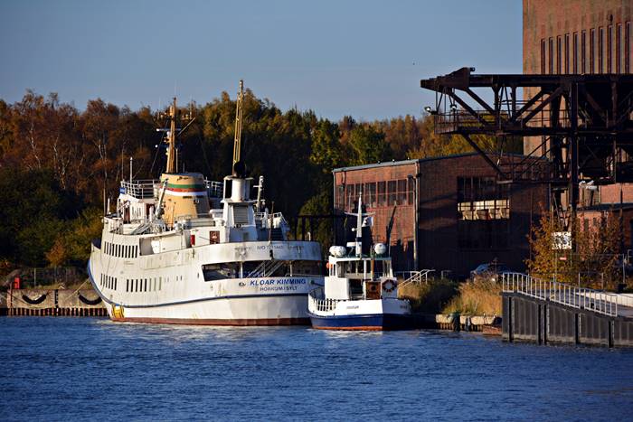 Die Kloar Kimming im Hafen von Peenemünde.