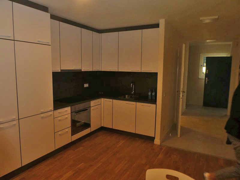 Musterhausbesichtigung Baumaßnahme Wohnungen Leuchtturmstraße.