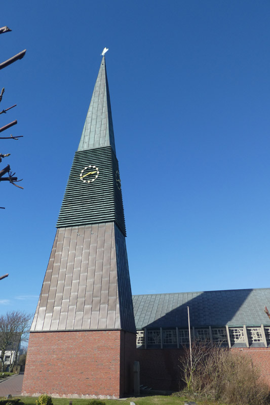 Helgolands Sankt Nicolai Kirche.