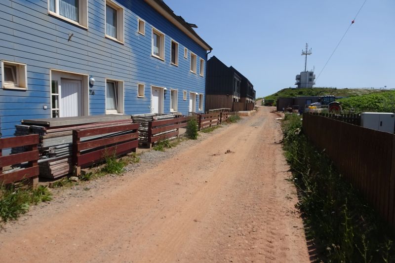 Neubauprojekt Wohnen am Leuchtturm auf Helgoland.