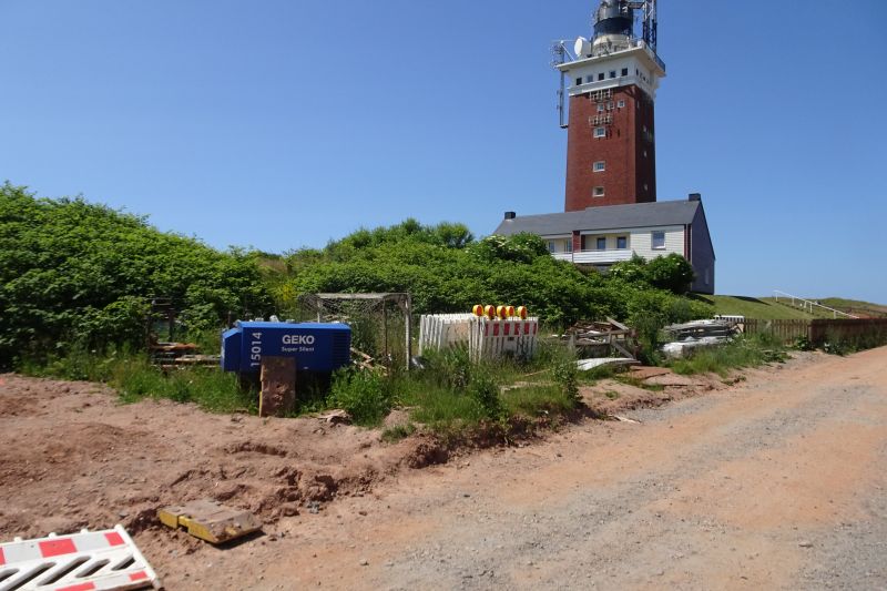 Neubauprojekt Wohnen am Leuchtturm auf Helgoland.