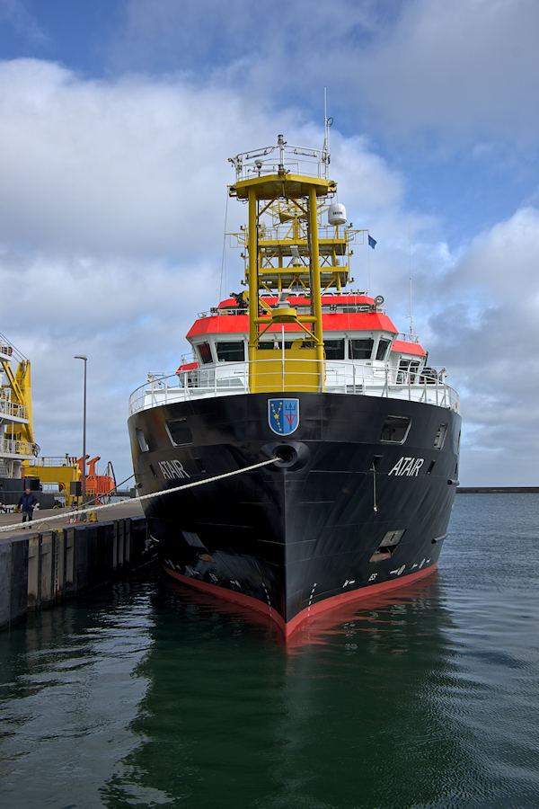 Das neue Schiff Atair des Bundesamts für Seeschifffahrt und Hydrographie.