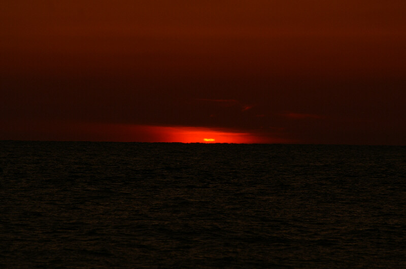 Sonnenuntergang vom 7.6.2006