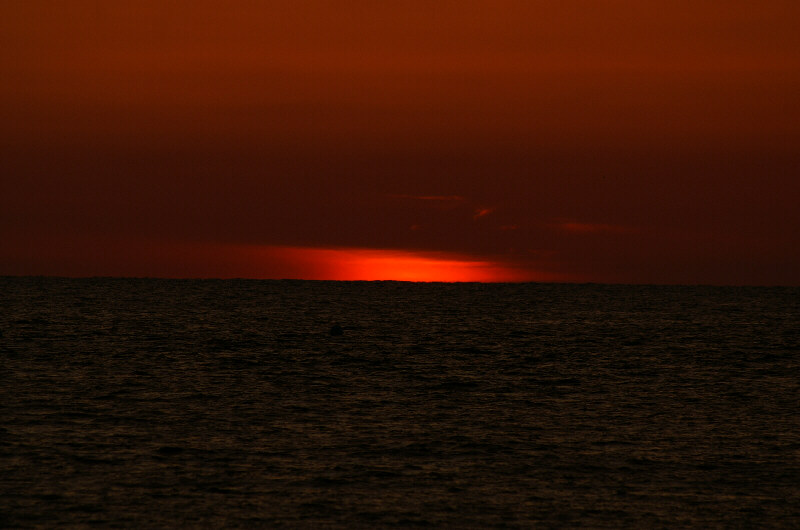 Sonnenuntergang vom 7.6.2006