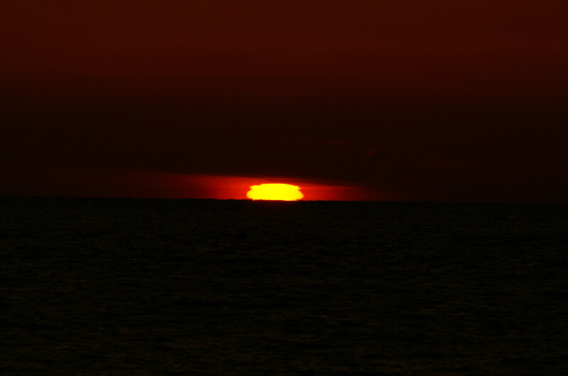 Sonnenuntergang vom 7.6.2006