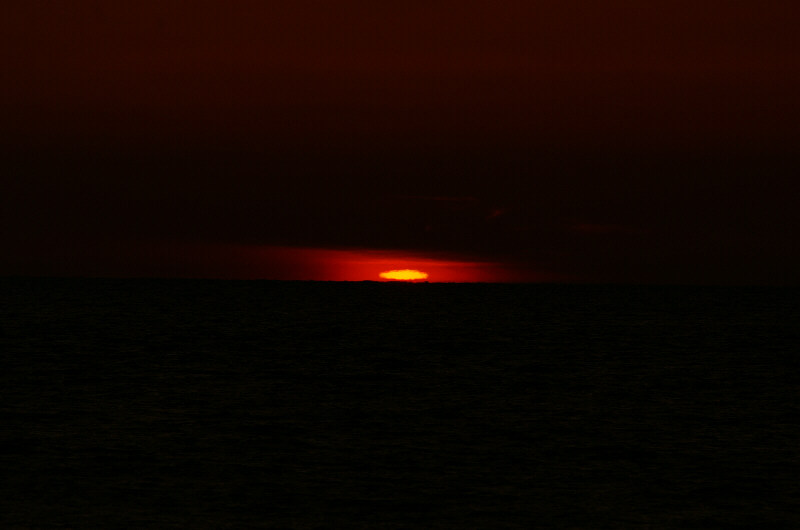 Sonnenuntergang vom 7.6.2006