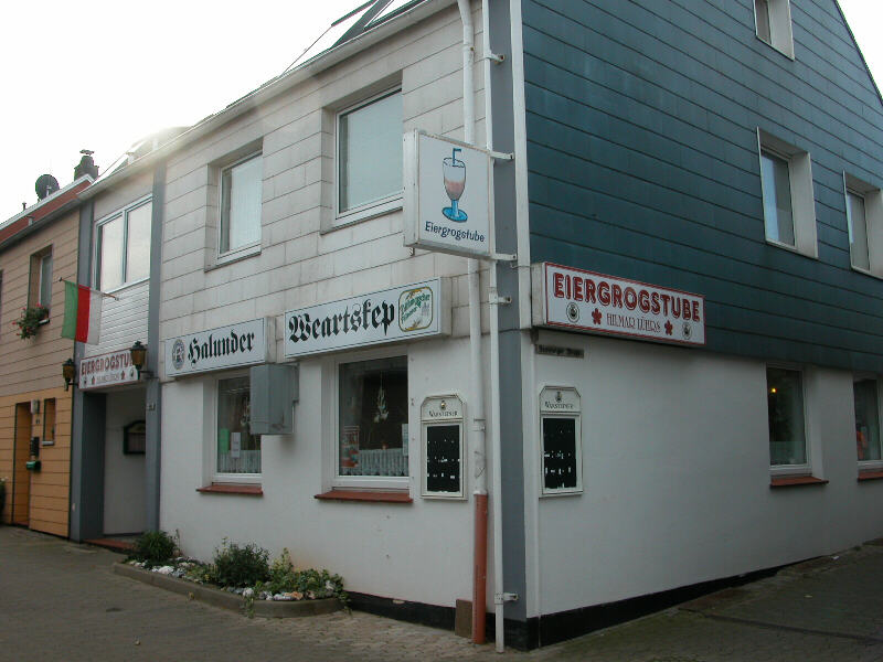Die (ehemalige Eiergrogstube) auf Helgoland.
