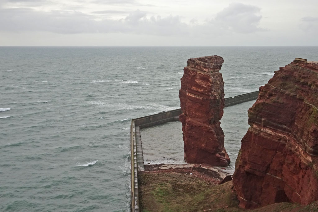 Lange Anna und Nordmole  - Helgoland.
