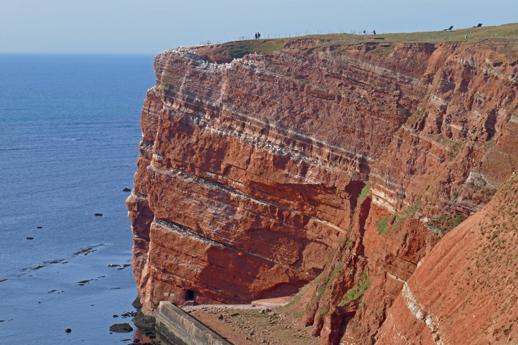 Naturschutzgebiet Lummenfelsen Helgoland.