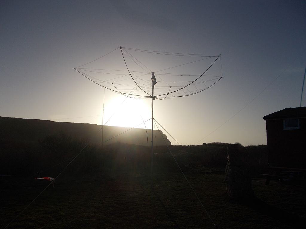 Bilder vom Treffen von Funkamatueren aus Hessen auf Helgoland.
